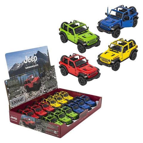 5" DIE-CAST 2018 JEEP WRANGLER OPEN TOP LLB Car Toys