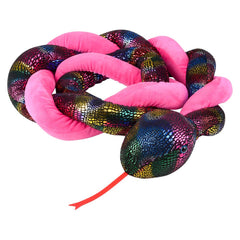 67" TWISTY SNAKE METALLIC ASSORTMENT A LLB Plush Toys