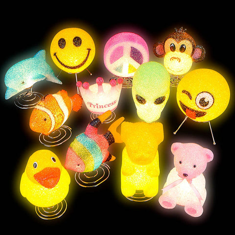 SPARKLE LAMP ASSORTMENT 8"-10" LLB kids toys