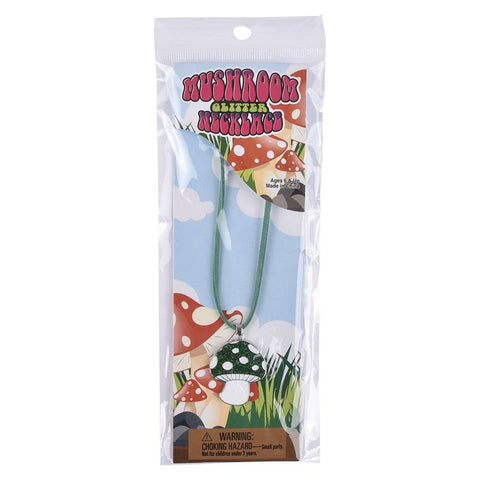 16" Mushroom Glitter Necklace - LLB Toys