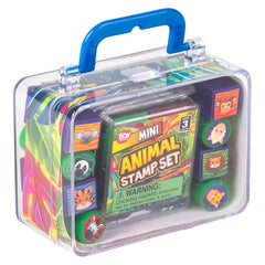 MINI ANIMAL STAMP SET 3X2" LLB kids toys