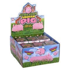 4" Stretchy, Squish Pig - LLB Squishy Toys