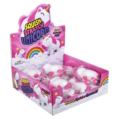 4" SQUISH AND STRETCH UNICORN LLB Squishy Toys