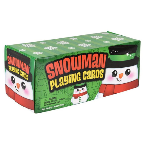 3" Snowman Playing Cards LLB Playing Cards Christmas