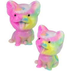 2.75" Sticky Rainbow Corgi - LLB Toys