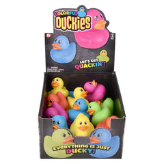 Duckies Assorted Colors 2" 24/Disp - LLB Toys