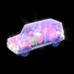 6.5" LIGHT-UP TRANSPARENT SUV LLB Light-up Toys