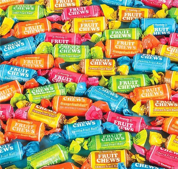 TOOTSIE FRUIT CHEWS BULK (k) 2000/CS LLB kids toys