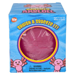 Jumbo Squeezy Sugar Axolotl 5" - LLB Toys