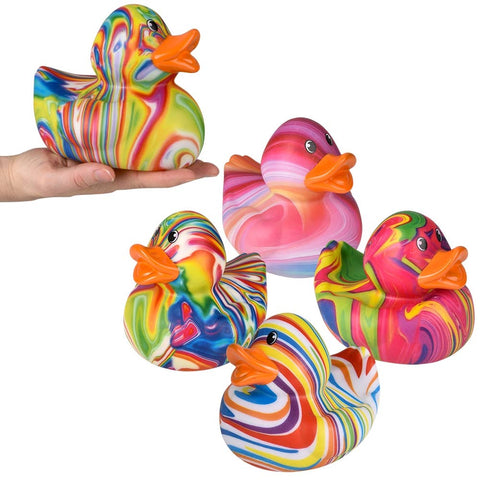 Big Swirl Rubber Ducky 6" - LLB Toys