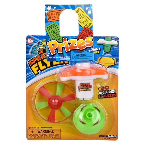 2.5" 2 In 1 Speed Top Flyer - LLB Toys