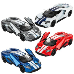 5" DIE-CAST 2017 FORD GT WITH PRINTING LLB Car Toys