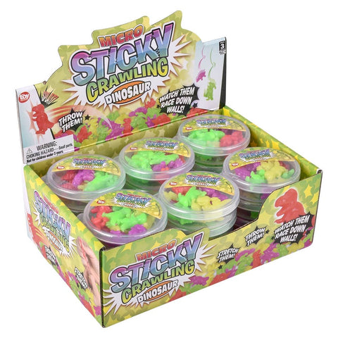 Micro Stretch-Icky Dinosaur 24ct - LLB Toys