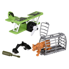 Animal Evacuation Jungle Plane Tiger - LLB Toys