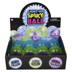 2.5" LIGHT-UP SPIKY BALL LLB Light-up Toys