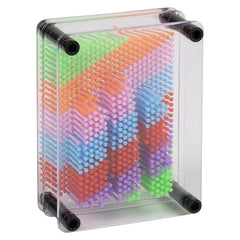 Rainbow Pin Art 4.5in - LLB Toys