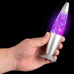 7" NOVELTY GLITTER LAMP LLB kids toys
