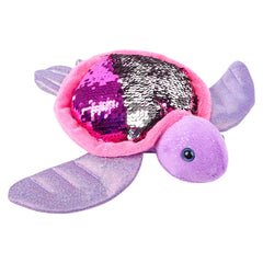 10" Sequin Sea Turtle Plush Toy - LLB Toys