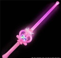 13" LIGHT-UP PRINCESS FEATHER WAND LLB Light-up Toys