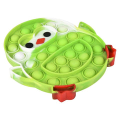 HOLIDAY PENGUIN BUBBLE POPPERS 6" LLB kids toys Christmas