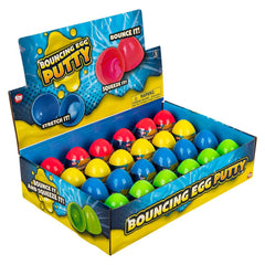 2.33" BOUNCING PUTTY EGG LLB Slime & Putty