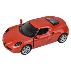 5" Diecast Pull Back 2013 Alfa Rome 4C - LLB Toys