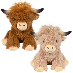 12" Highland Cow Plush - LLB Toys