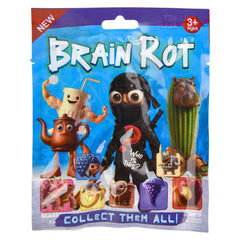 2" Brainrot Figurine And Card Blind Bag 24ct - LLB Toys