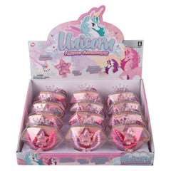 Unicorn Jewelry Set 12ct Dispaly - LLB Toys