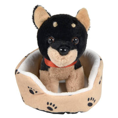 8" Dog In Bed - LLB Toys