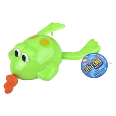 6.5" PULL-STRING FROG BATH TOY LLB kids toys