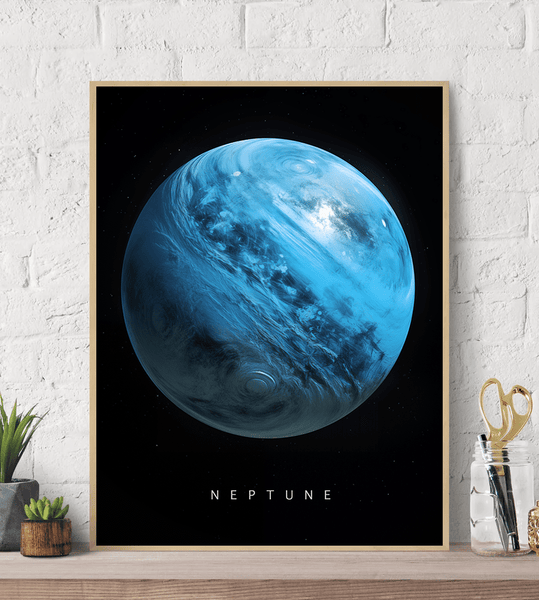 Blue Giant Canvas Wall Art Print