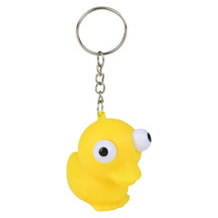 2" SQUEEZE ANIMAL POPPING EYE KEYCHAIN LLB Keychain