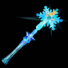 LIGHT-UP SNOWFLAKE PRINCESS WAND LLB Light-up Toys