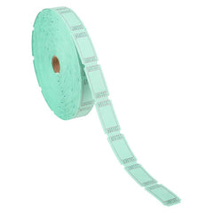 BLANK SINGLE TICKET ROLL GREEN LLB kids toys
