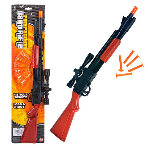 25" PUMP ACTION DART RIFLE LLB kids toys