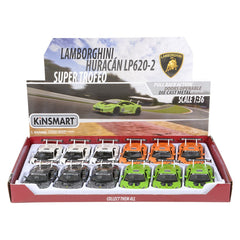 5" DIE-CAST LAMBORGHINI HURACAN SUPER TROFEO