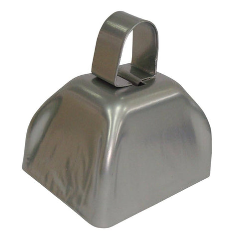 3" METALLIC SILVER COWBELL LLB kids toys