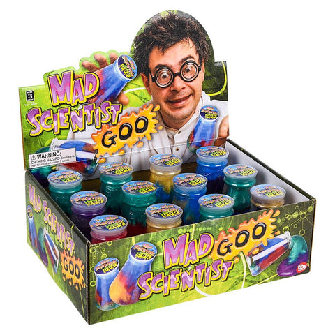 MAD SCIENTISTS GOO LLB Slime & Putty