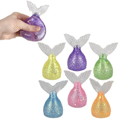 7" Squeezy Sugar Mermaid Tail - LLB Toys