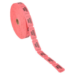 ADMIT ONE SINGLE TICKET ROLLS RED LLB kids toys