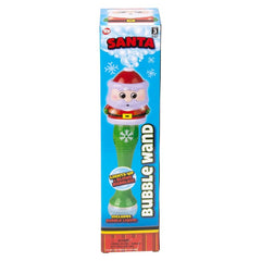 Light-Up Santa Bubble Wand 13.5: - LLB Toys