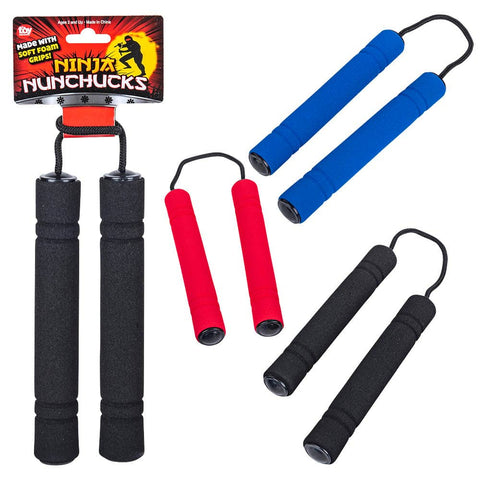8.25" FOAM NUNCHUCKS-ASSORTED COLORS LLB kids toys