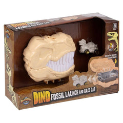 Dino Fossil Launch And Race Car - LLB Toys