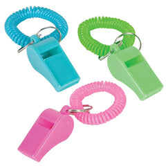 2" SPIRAL WHISTLES LLB kids toys