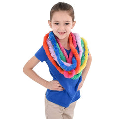 PLASTIC LEIS 1.25" 32" LENGTH LLB kids toys