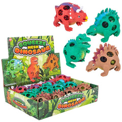 4" MESH SQUEEZE DINOSAUR LLB Squishy Toys
