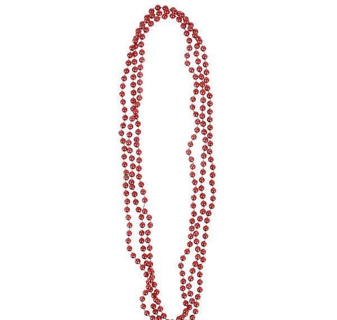 33" 7mm RED BEADS LLB kids toys