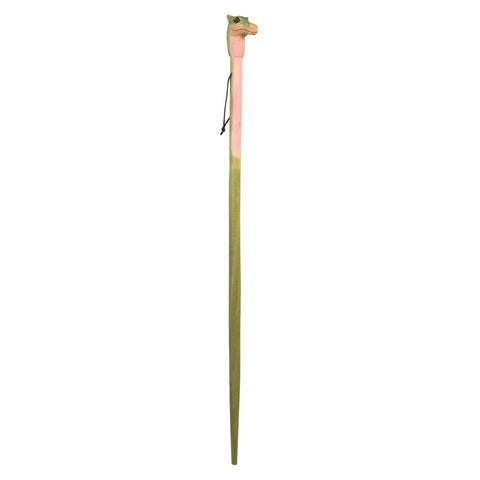 48" WOODEN ALLIGATOR WALKING STICK LLB kids toys