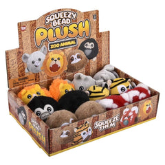 3" Zoo Animal Squeezy Bead plush LLB Plush Toys
